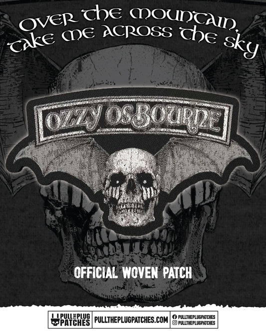 Ozzy Osbourne - Prince Of Darkness - Laser Cut Patch