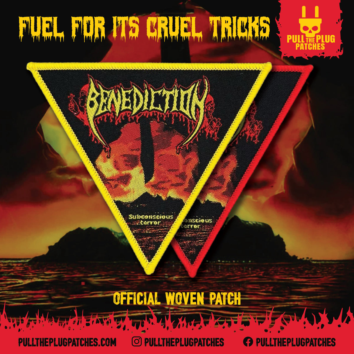 Benediction - Subconscious Terror - Patch