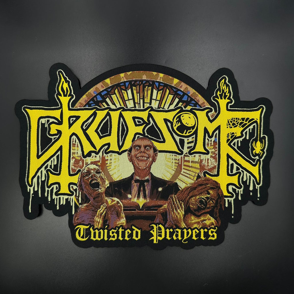 Gruesome - Twisted Prayers - Oversize Patch