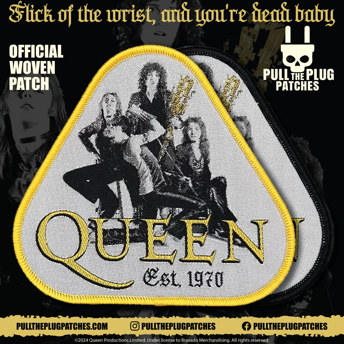 Queen - Est. 1970 - Patch