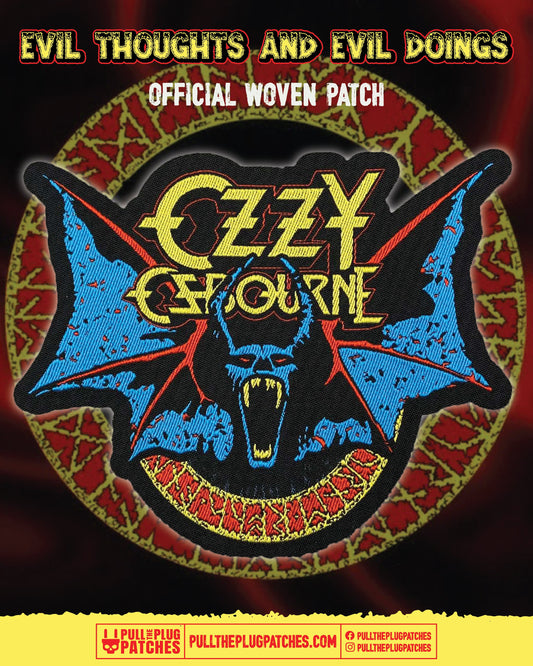 Ozzy Osbourne - Flying High Again - Laser Cut Patch