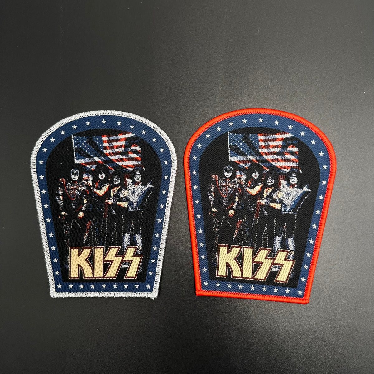 Kiss - Rockin In The U.S.A. - Woven Patch