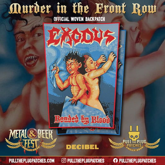 Exodus - Bonded By Blood - Backpatch
