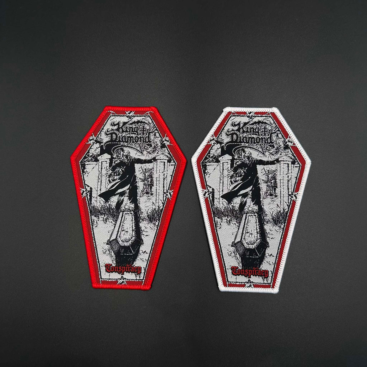 King Diamond - Conspiracy Coffin - Patch