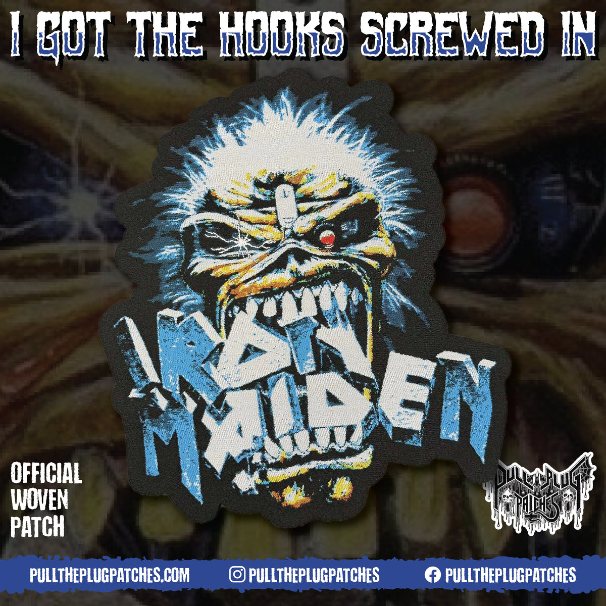 Iron Maiden - Death Or Glory - Oversize Patch
