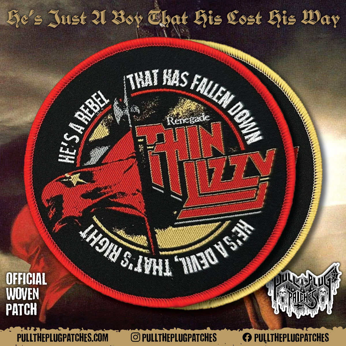 Thin Lizzy - Renegade - Patch
