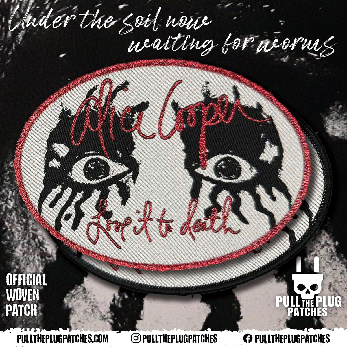 Alice Cooper - Love It To Death - Patch
