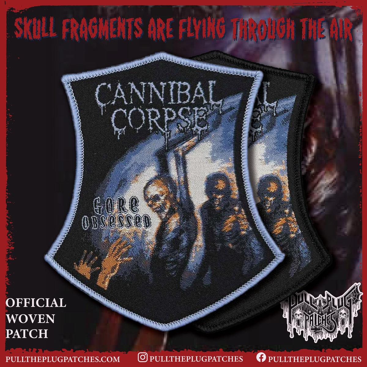 Cannibal Corpse - Gore Obsessed (Alternate Cover) - Patch
