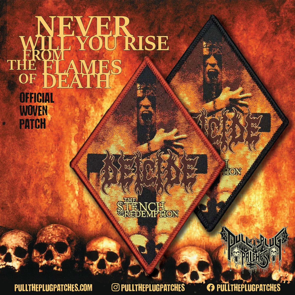 Deicide - The Stench Of Redemption - Patch