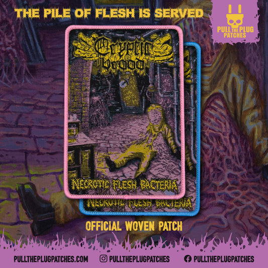 Cryptic Brood - Necrotic Flesh Bacteria - Patch