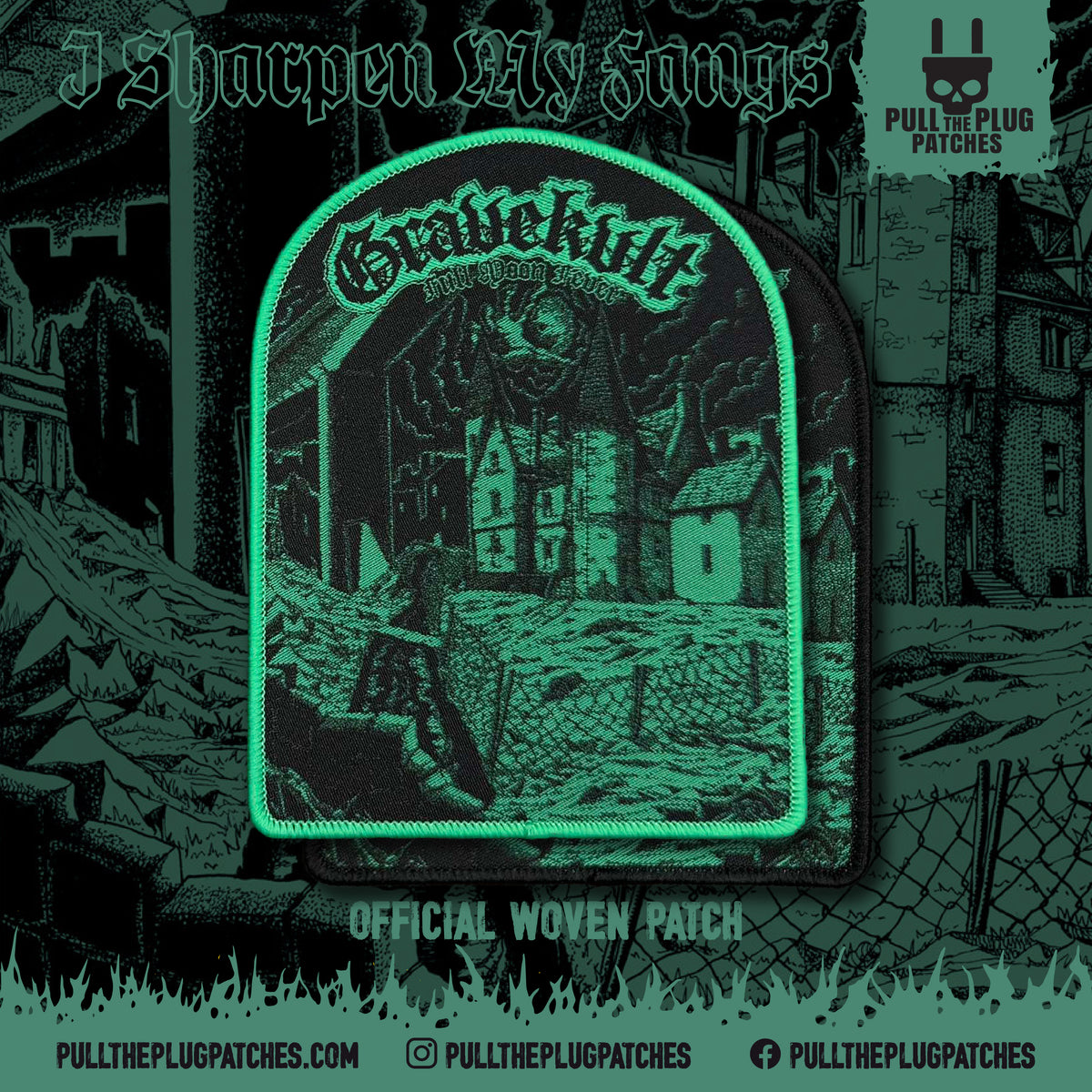 Gravekvlt - Full Moon Fever - Patch