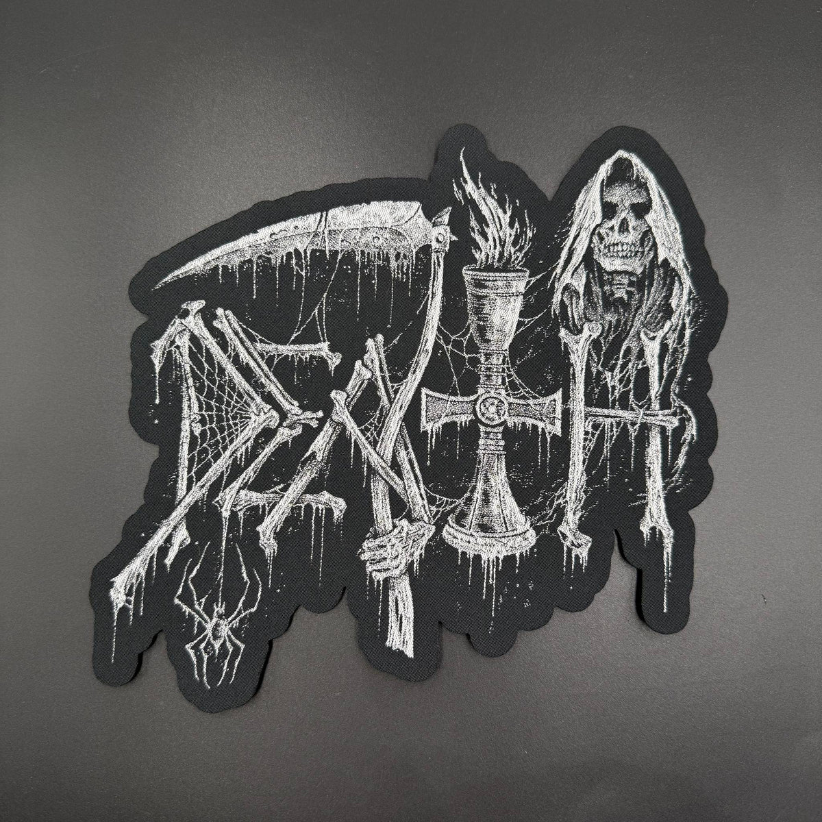 Death - Riddickart Logo - Oversize Patch