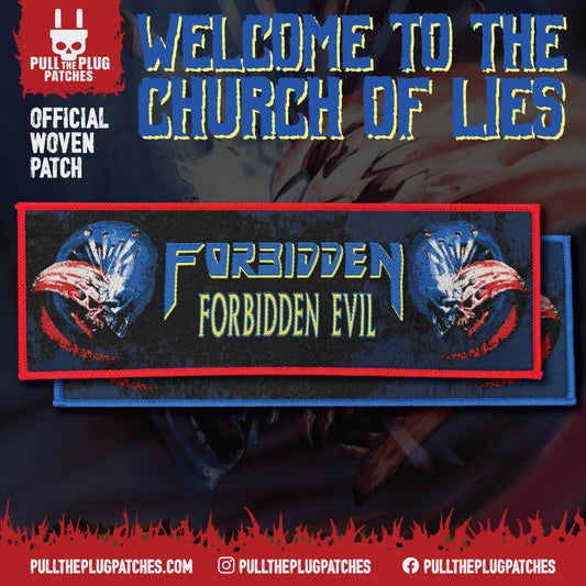 Forbidden - Forbidden Evil - Strip Patch