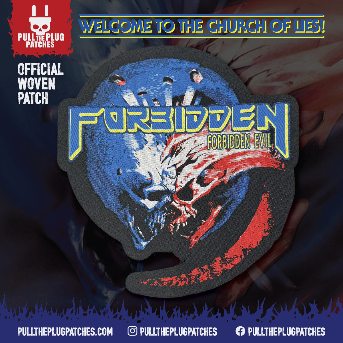 Forbidden - Forbidden Evil - Oversize Patch
