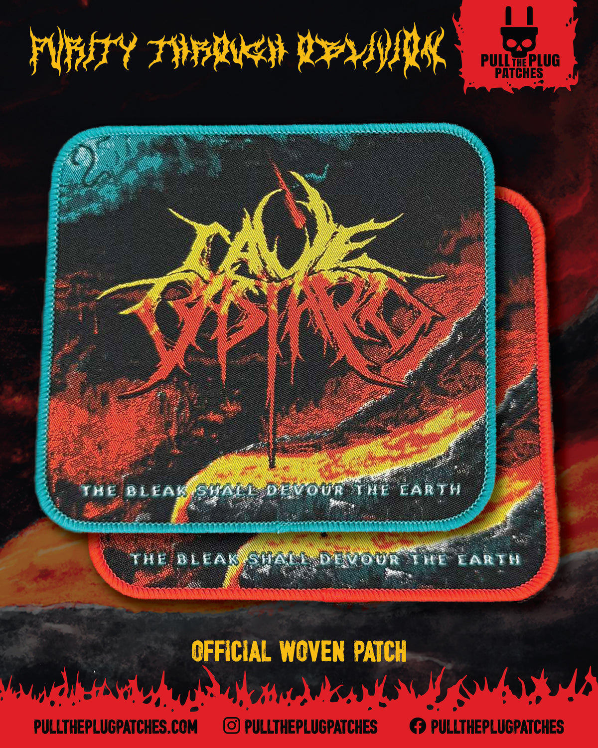 Cave Bastard - The Bleak Shall Devour the Earth - Patch