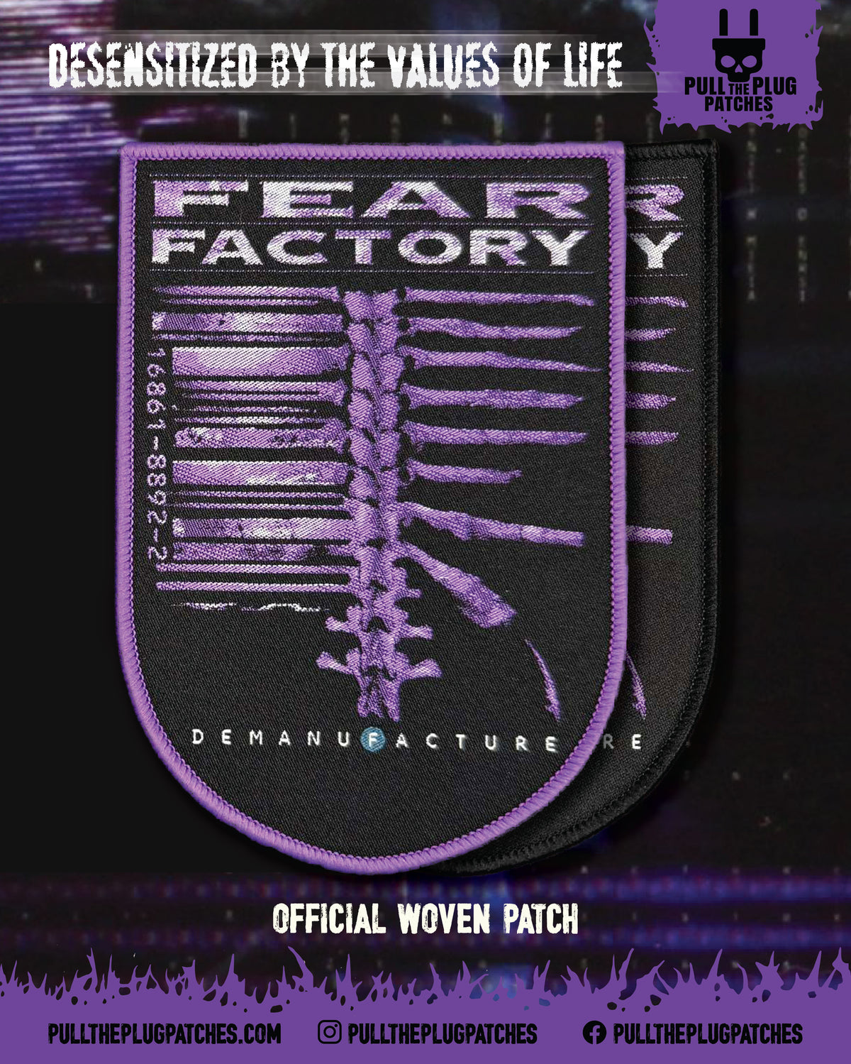 Fear Factory - Demanufacture - Patch