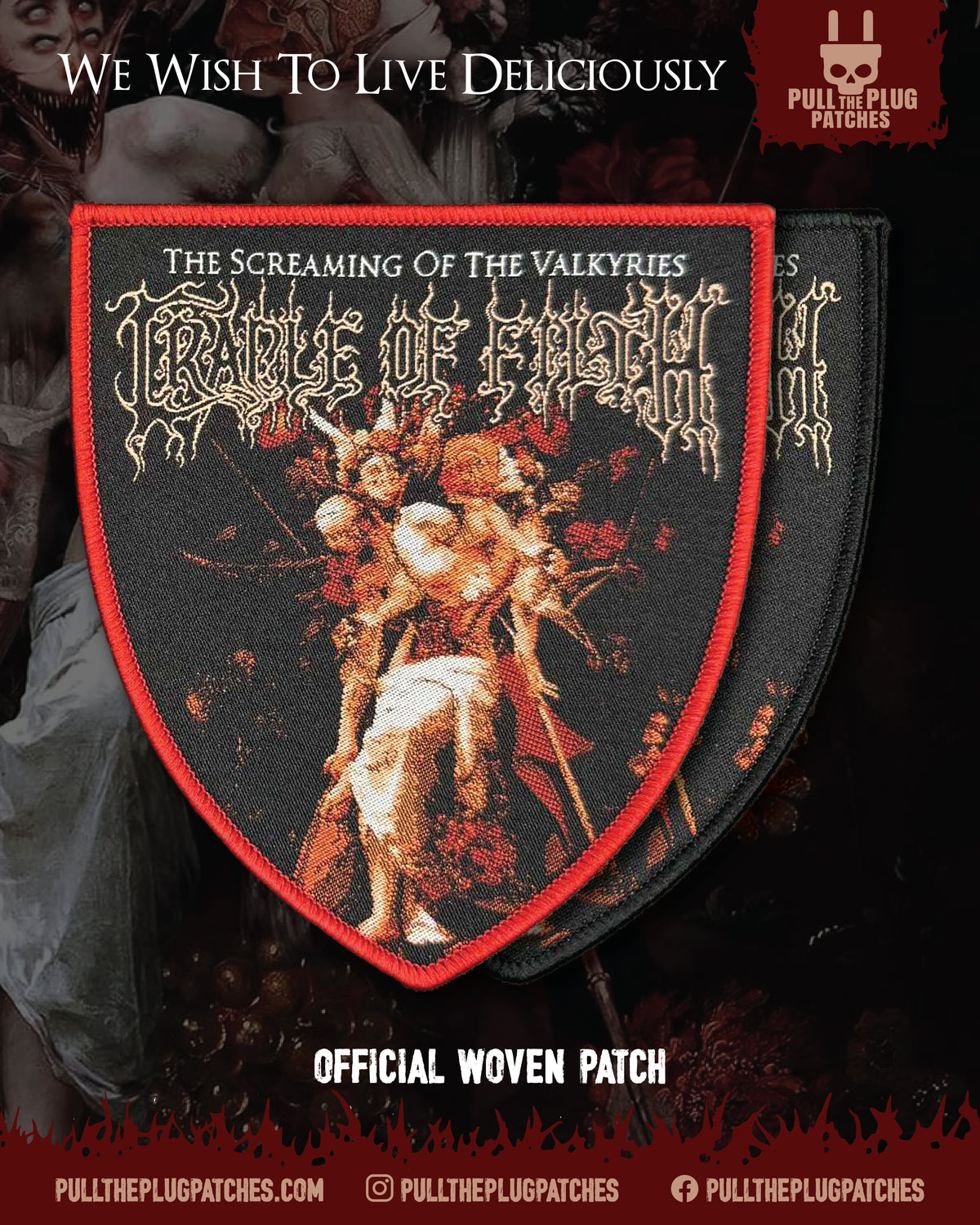 Cradle Of Filth - The Screaming of the Valkyries - Patch