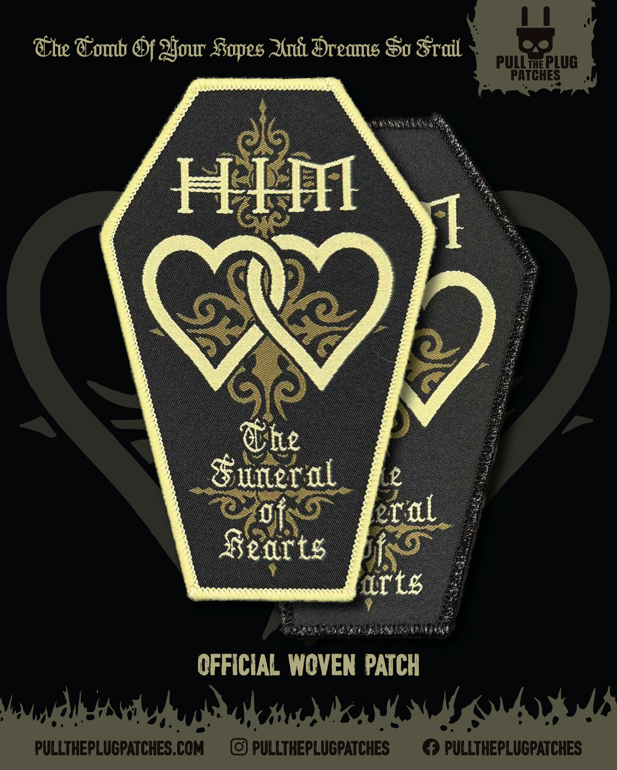 HIM - The Funeral Of Hearts - Patch