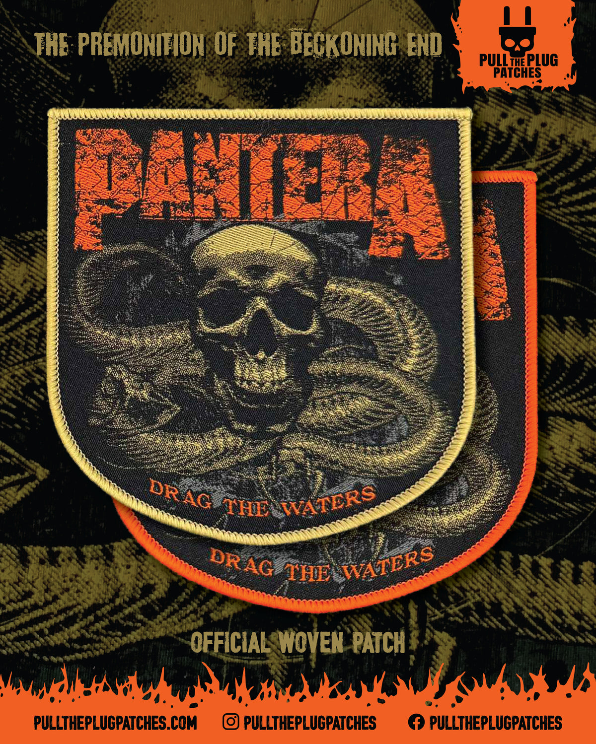 Pantera - Drag The Waters - Patch