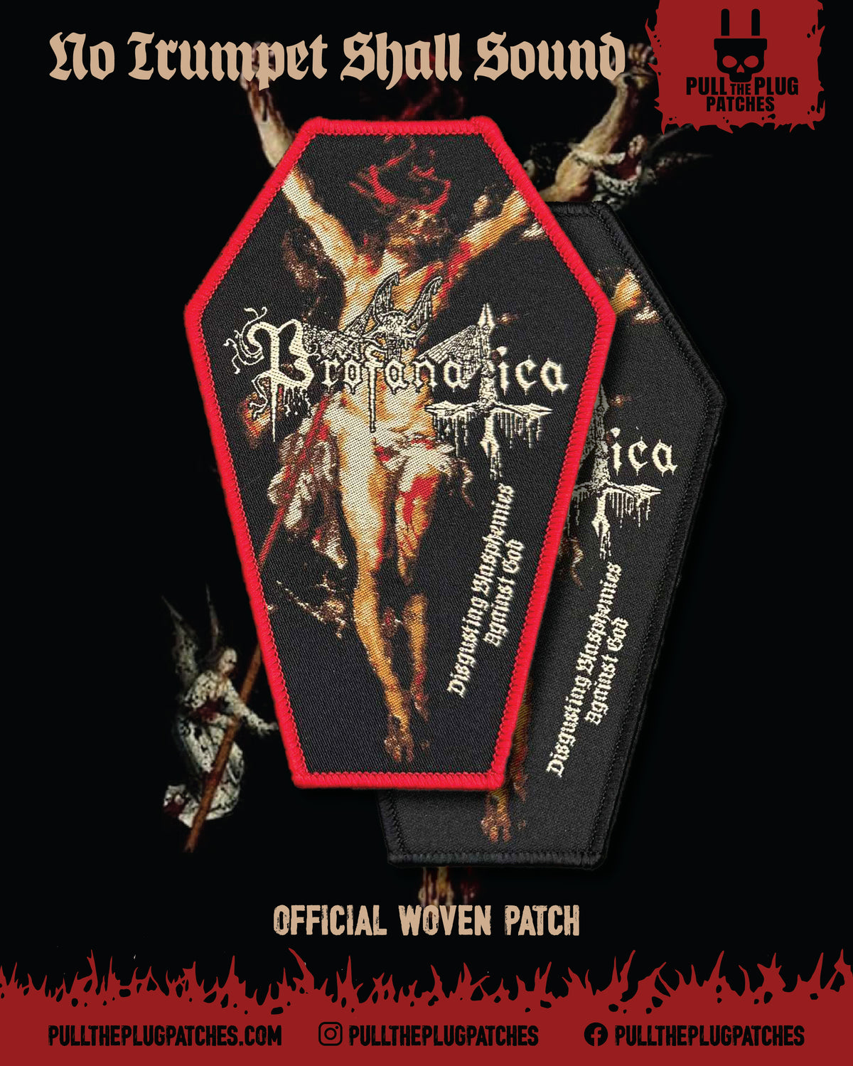 Profanatica - Disgusting Blasphemies Against God - Patch