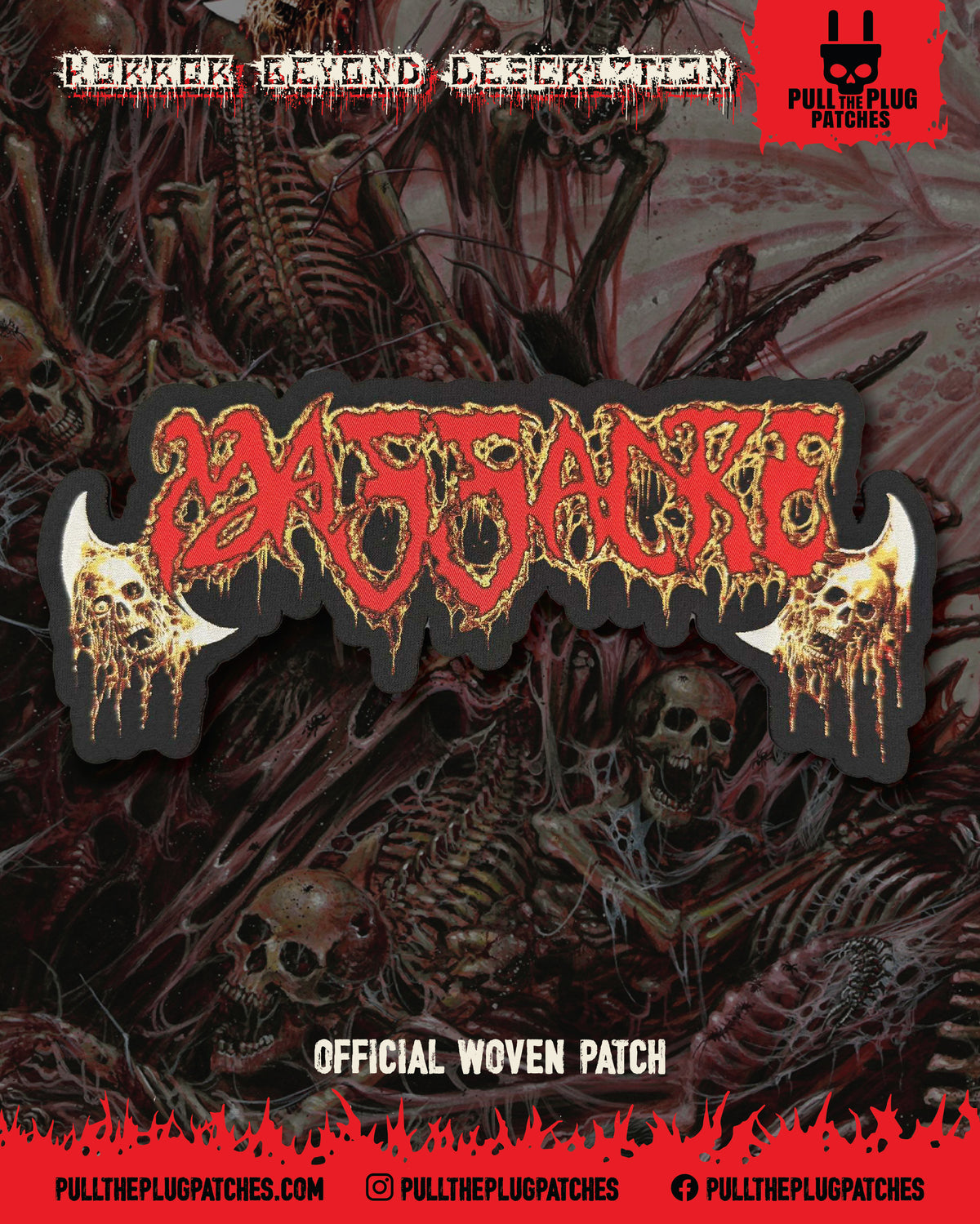 Massacre - Logo - Oversize Patch