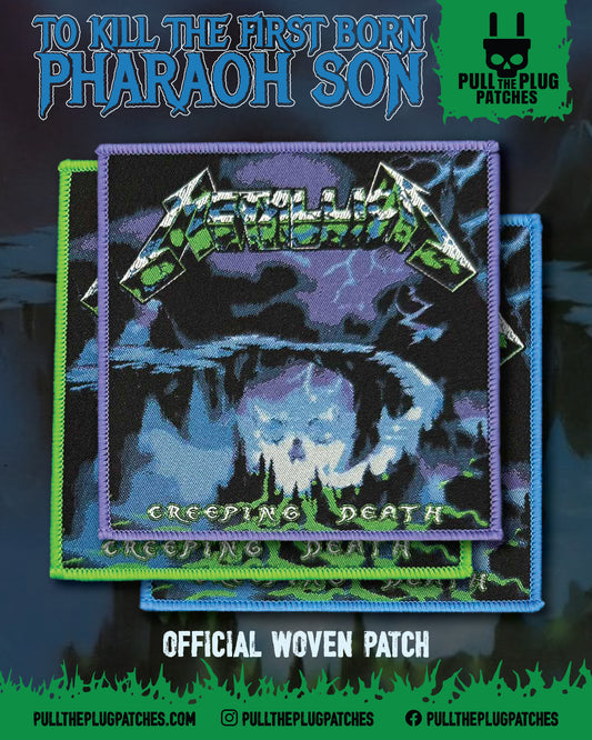 Metallica - Creeping Death -  Square Patch