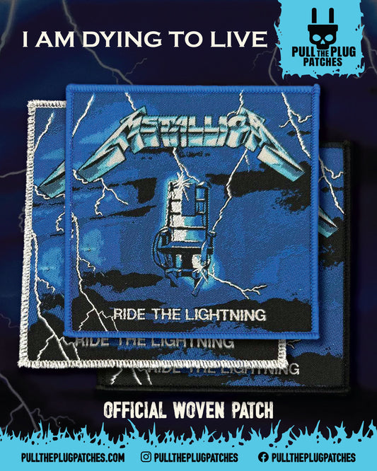 Metallica - Ride the Lightning -  Square Patch