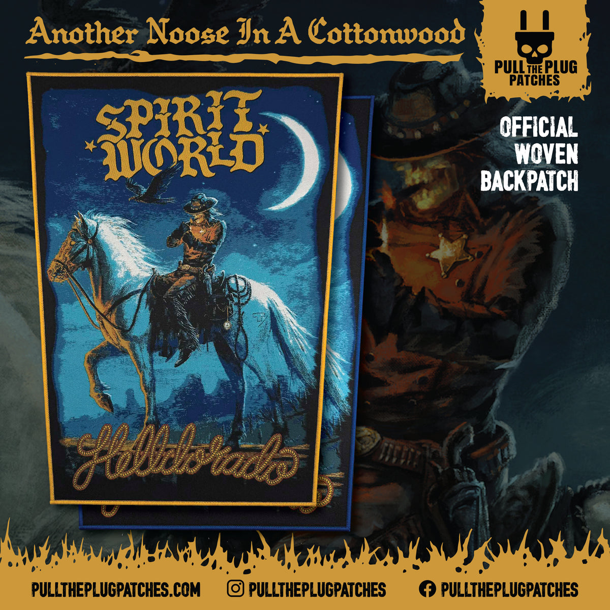 SpiritWorld - Helldorado - Backpatch
