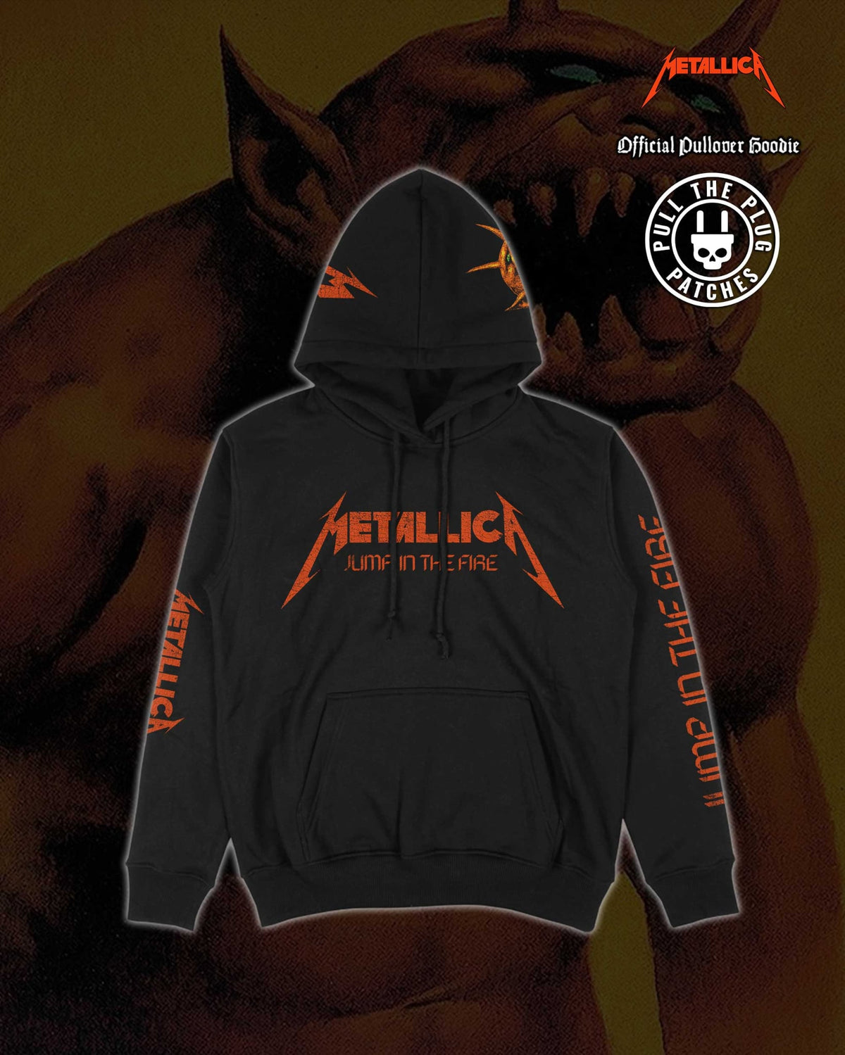 Metallica - Jump In The Fire - Deluxe Pullover Hoodie