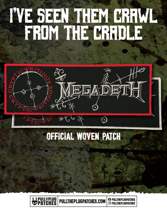 Megadeth - Cryptic Writings - Strip Patch