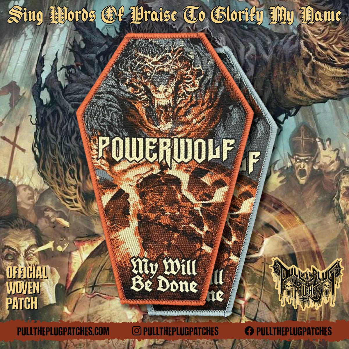 Powerwolf - My Will Be Done - Patch