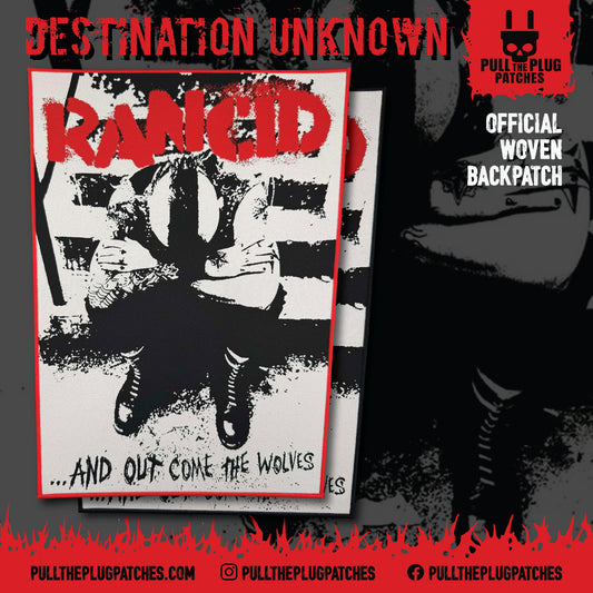 Rancid - And Out Come The Wolves - Backpatch