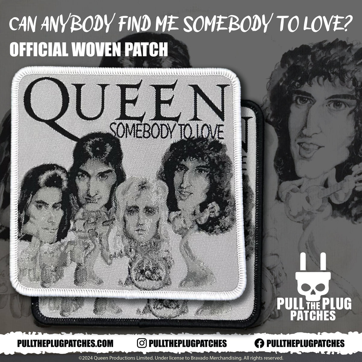 Queen - Somebody To Love - Patch