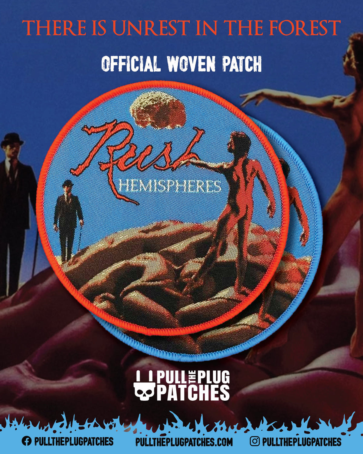 Rush - Hemispheres - Patch