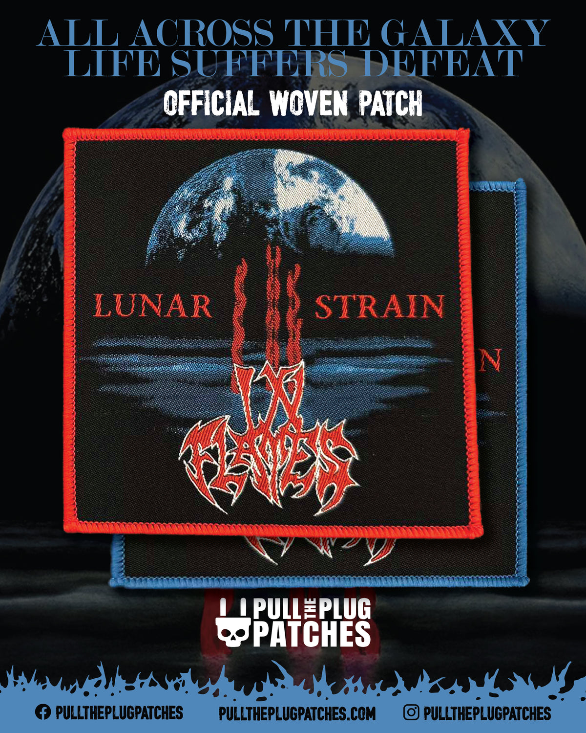 In Flames - Lunar Strain - Square Patch