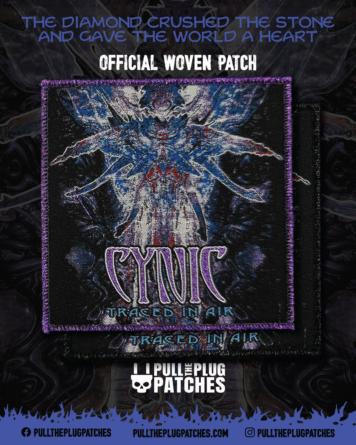 Cynic - Traced In Air - Square Patch