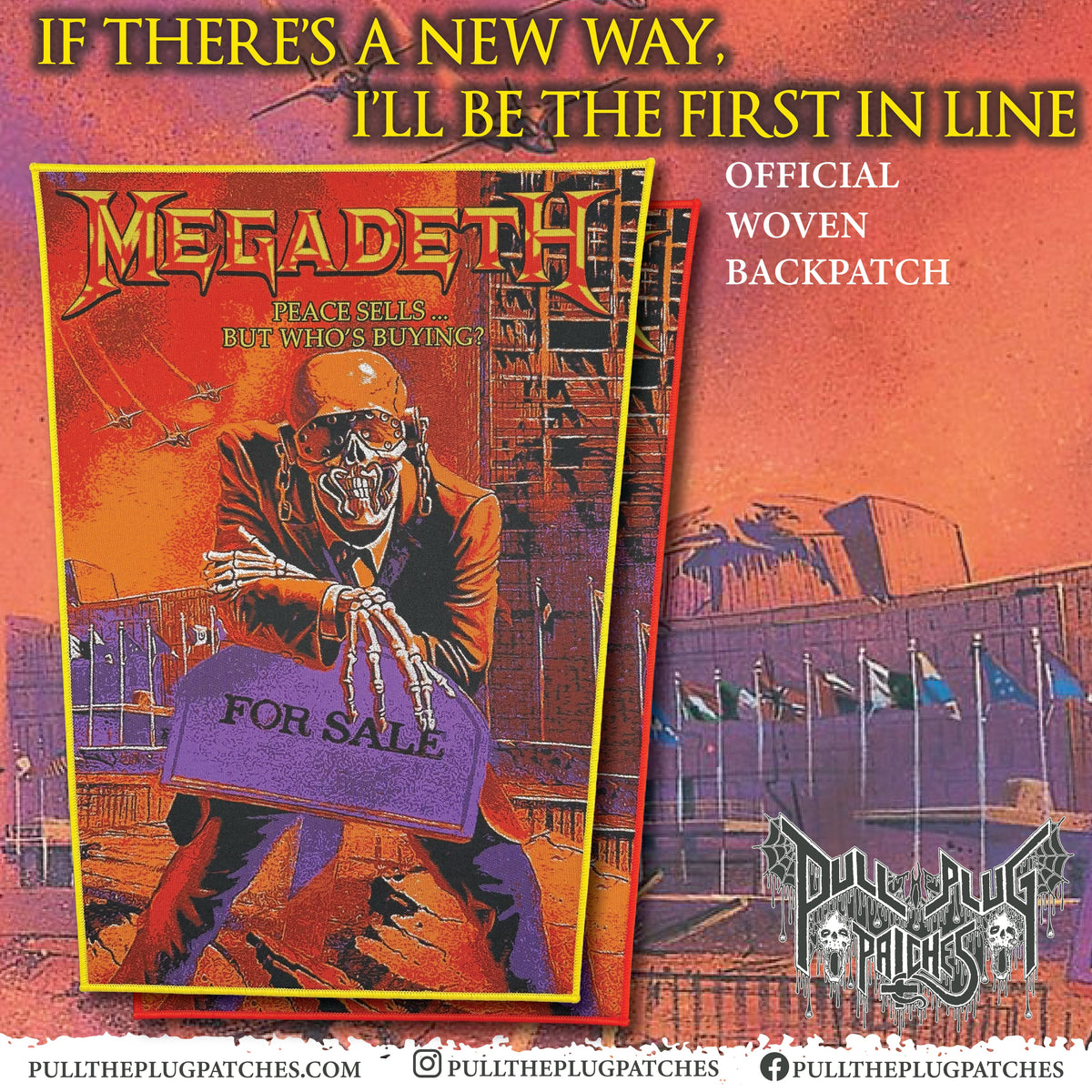 Megadeth - Peace Sells... But Who’s Buying? - Backpatch