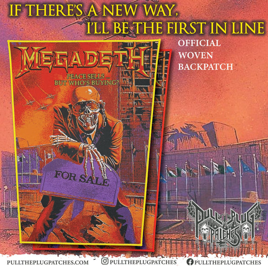 Megadeth - Peace Sells... But Who’s Buying? - Backpatch
