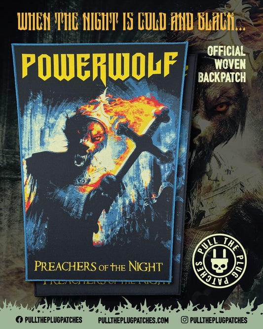 Powerwolf - Preachers Of The Night - Backpatch