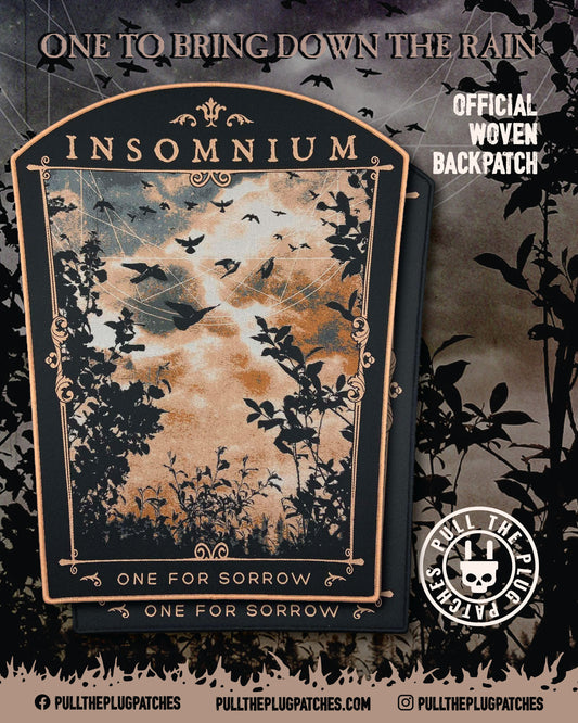 Insomnium - One For Sorrow - Backpatch