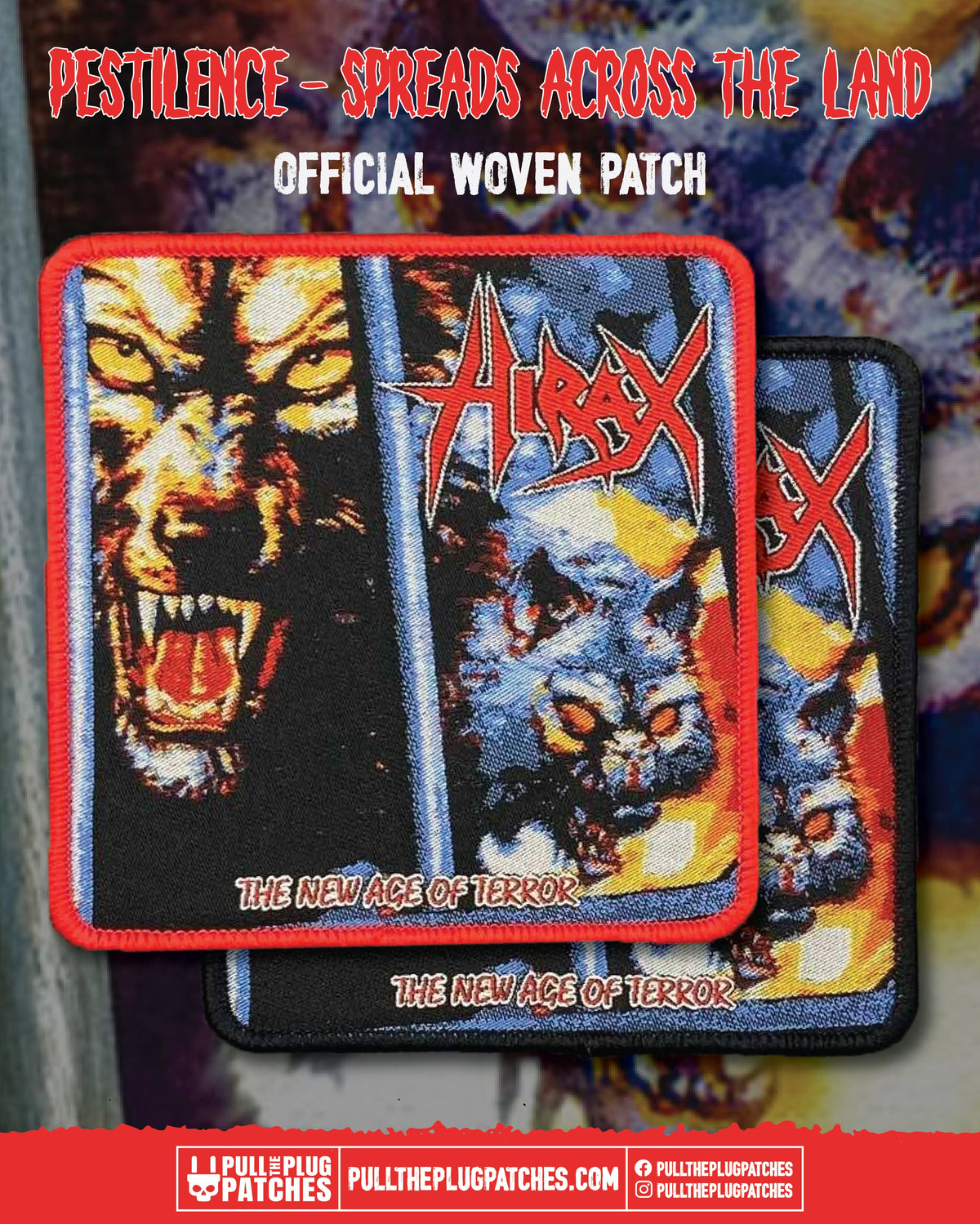 Hirax - The New Age Of Terror - Patch