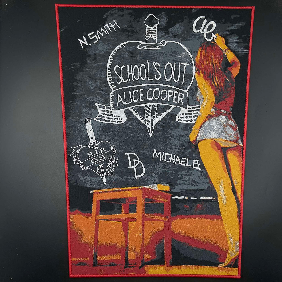 Alice Cooper -School's Out - Backpatch