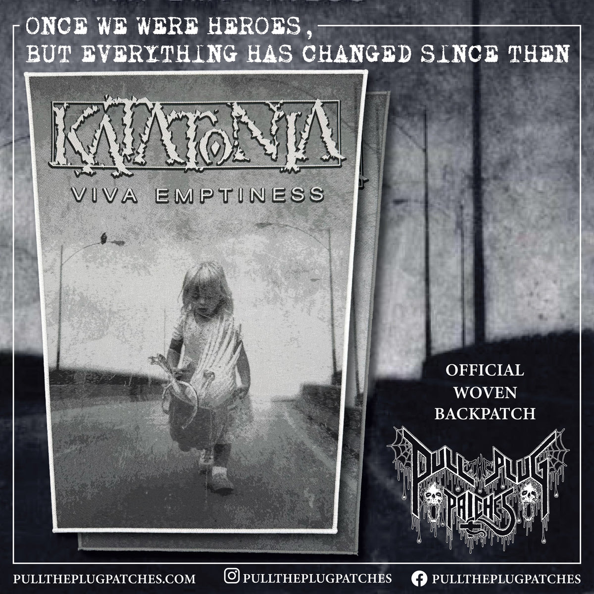 Katatonia - Viva Emptiness - Backpatch