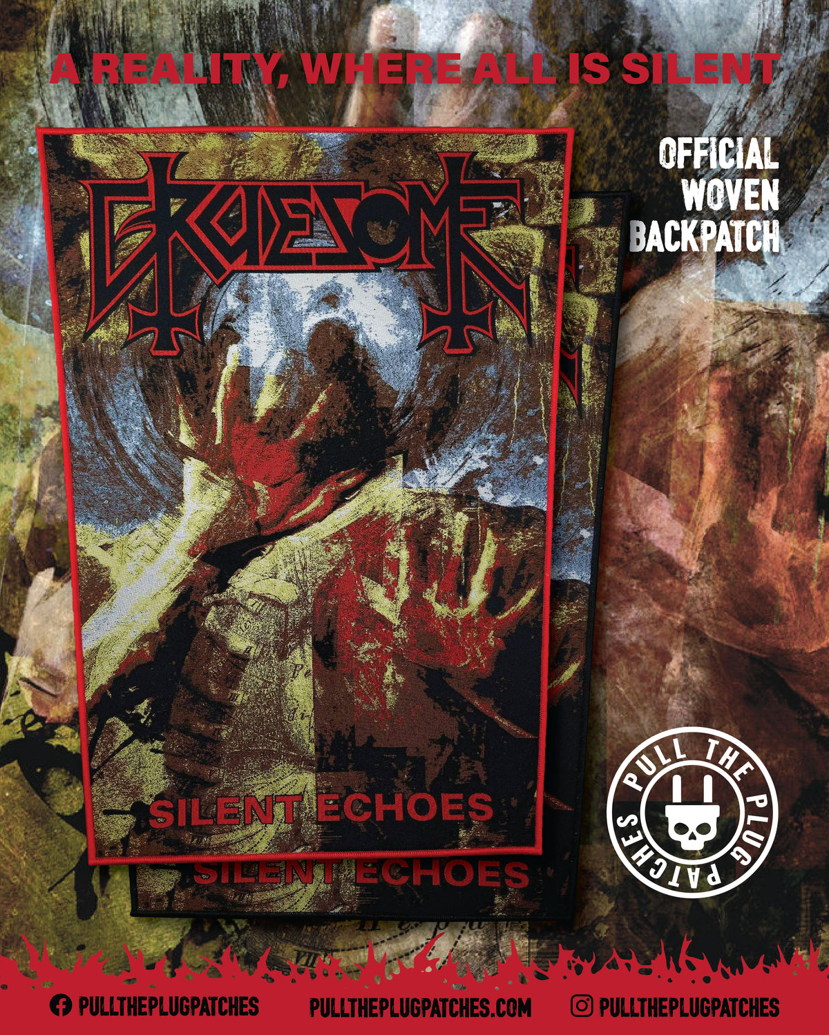 Gruesome - Silent Echoes - Backpatch