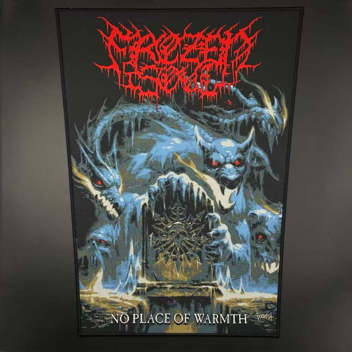Frozen Soul - No Place of Warmth - Backpatch