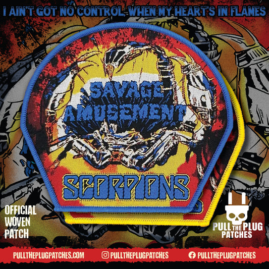 Scorpions - Savage Amusement - Patch