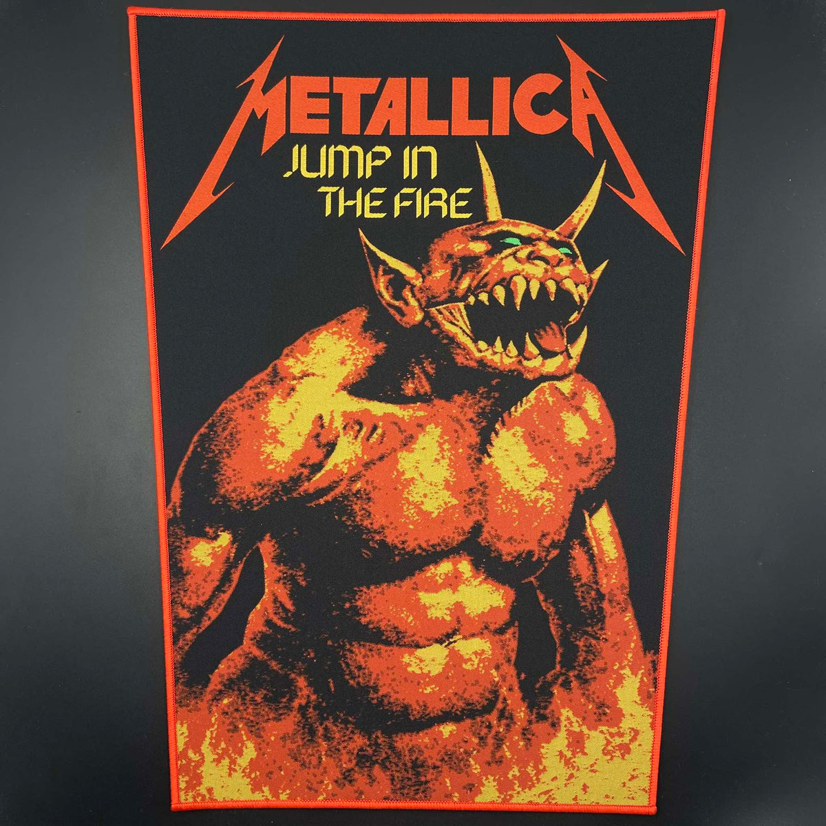 Metallica - Jump In The Fire - Backpatch