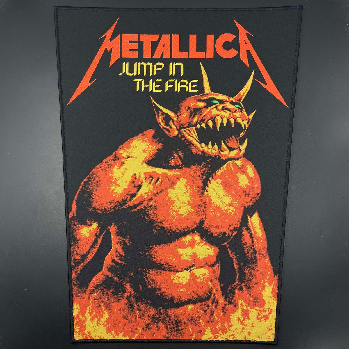 Metallica - Jump In The Fire - Backpatch