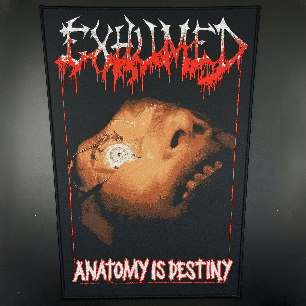 Exhumed - Anatomy Is Destiny - Backpatch