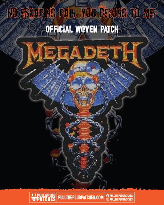Megadeth - Skin O' My Teeth - Laser Cut Patch